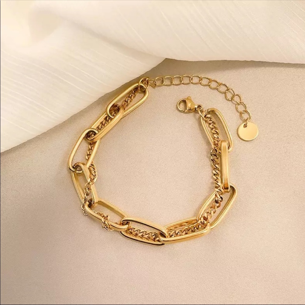 πCool Gold Plated Bracelet - Picture 3 of 4